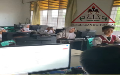 Laboratorium Komputer Baru Resmi Diresmikan di SMK Swasta Dwitunggal 2 Tanjung Morawa