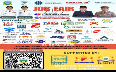 Job Fair Sumatera Utara 2025 Digelar di Smk Dwitunggal 2